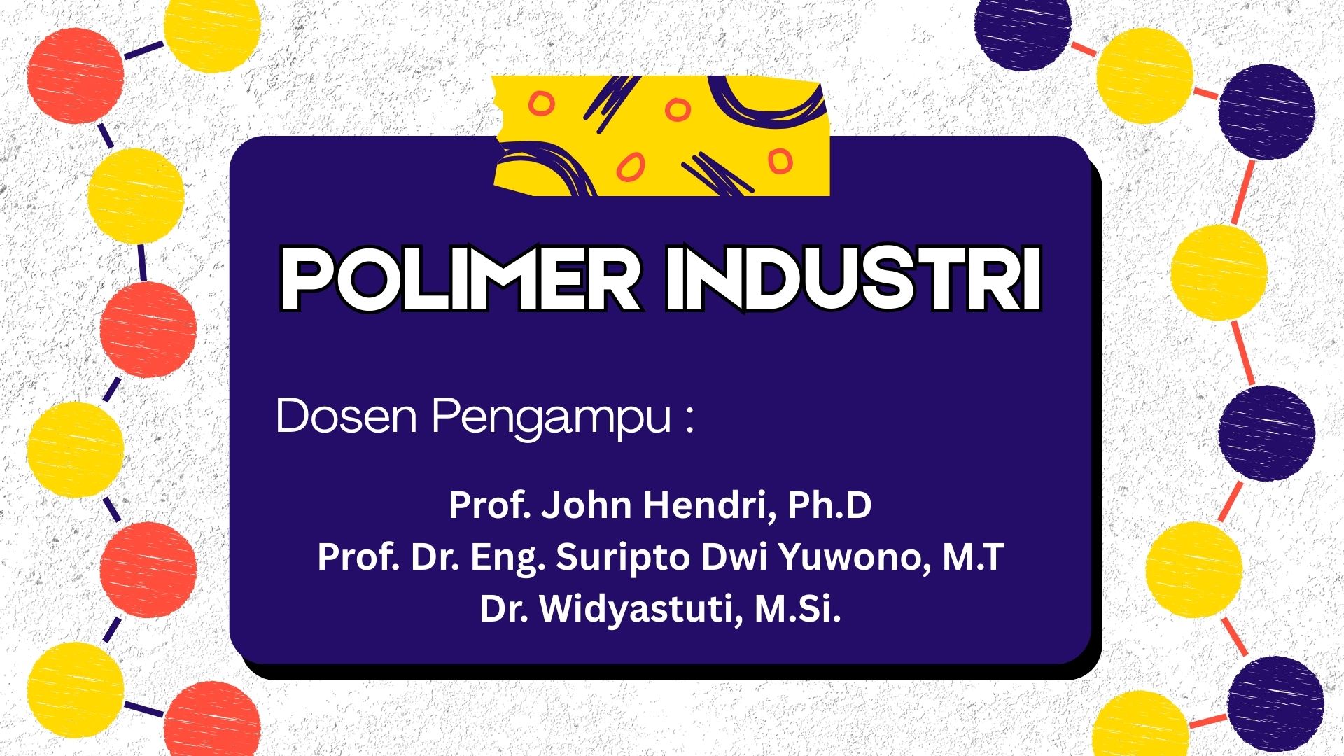 POLIMER INDUSTRI 2025/2026
