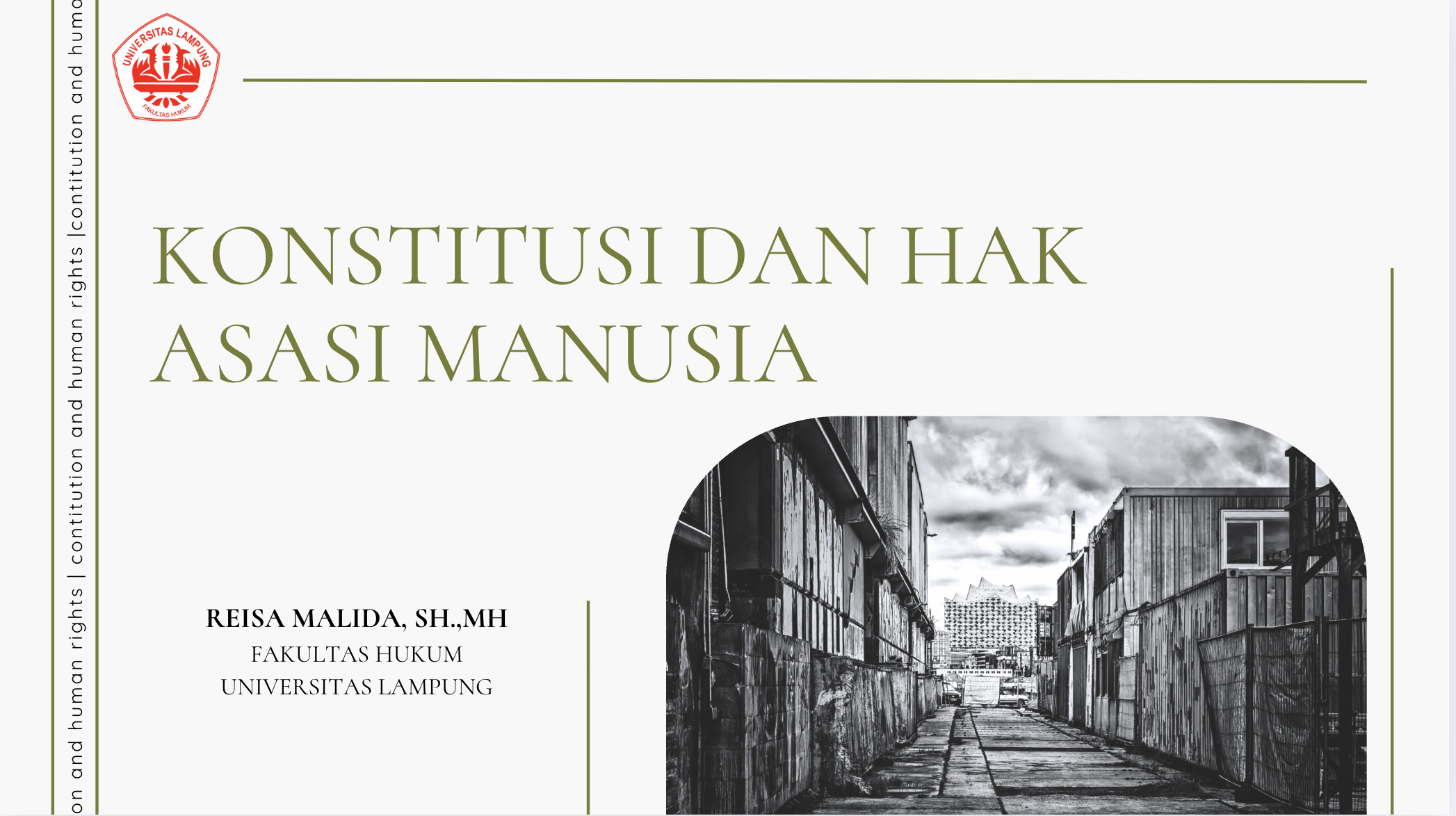 Konstitusi dan Hak Asasi Manusia