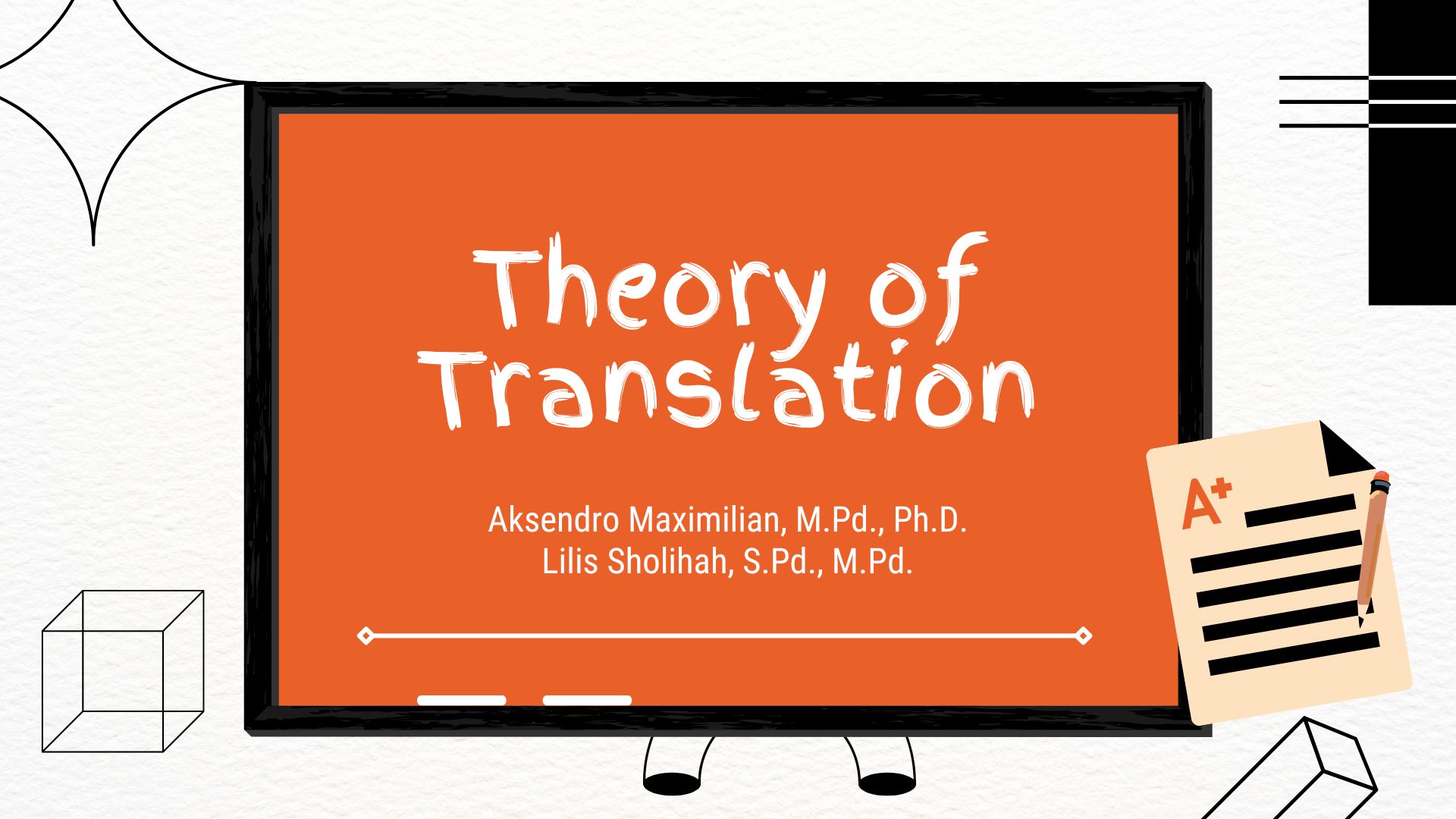 Theory of Translation