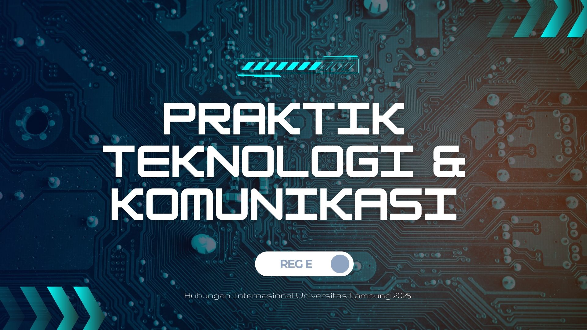 REG E - Praktik Teknologi dan Komunikasi
