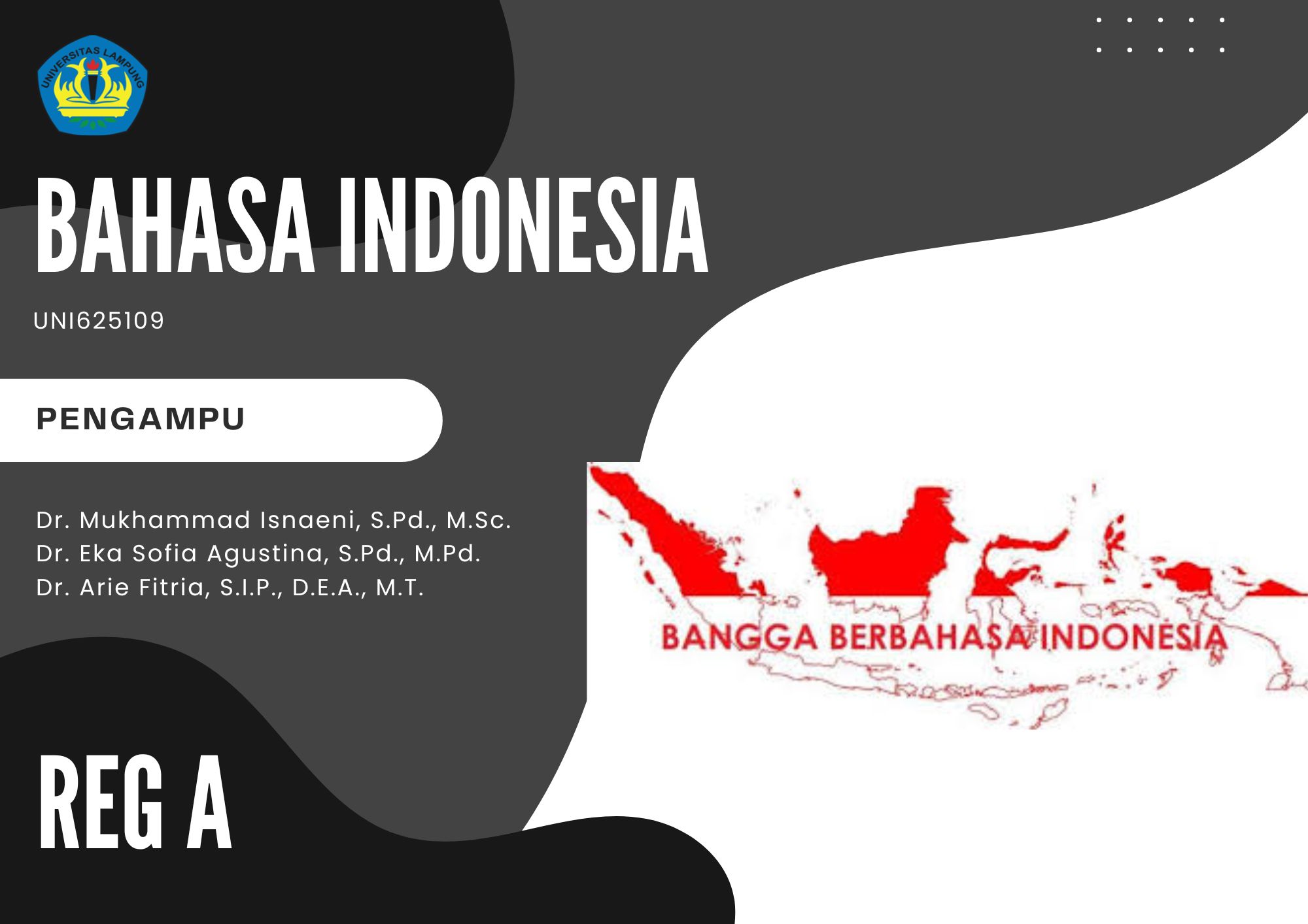 Bahasa Indonesia - HI - REG A