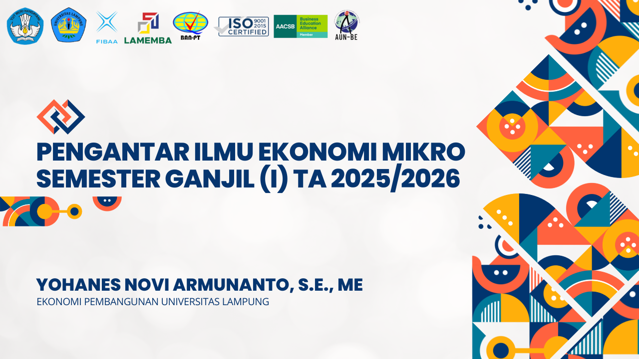 D3 Manajemen Pemasaran - Pengantar Ilmu Ekonomi Mikro Semester Ganjil (I) TA 2025/2026 