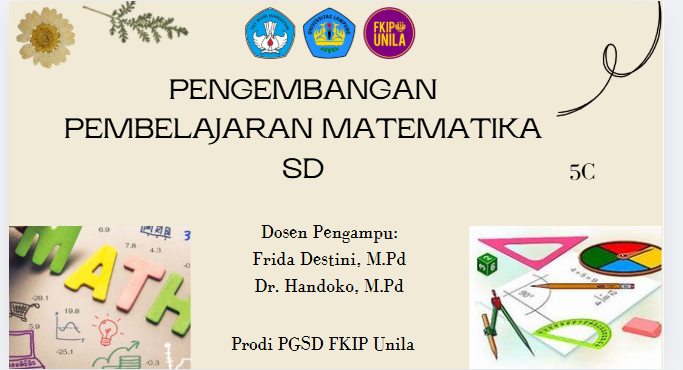 Pengembangan Pembelajaran Matematika SD_PGSD_5C_Ganjil 2025/2026