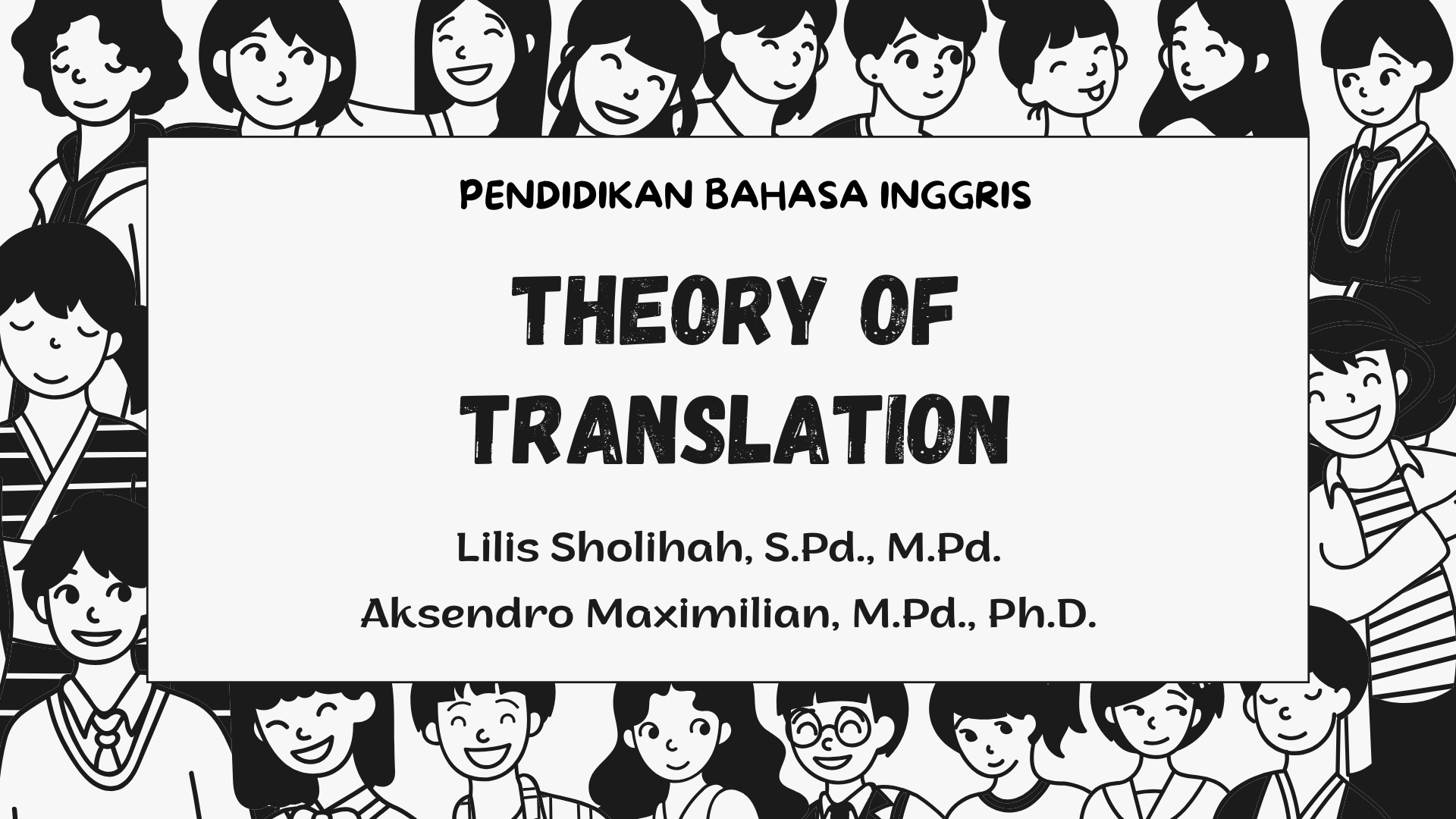 Theory of Translation