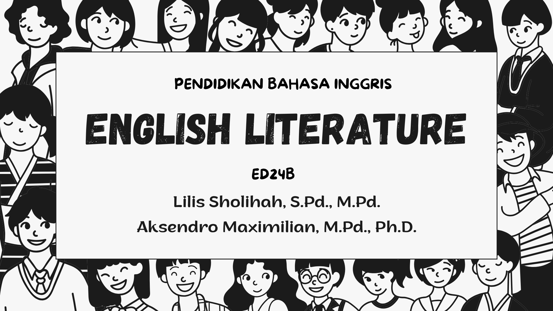 English Literature ED24B