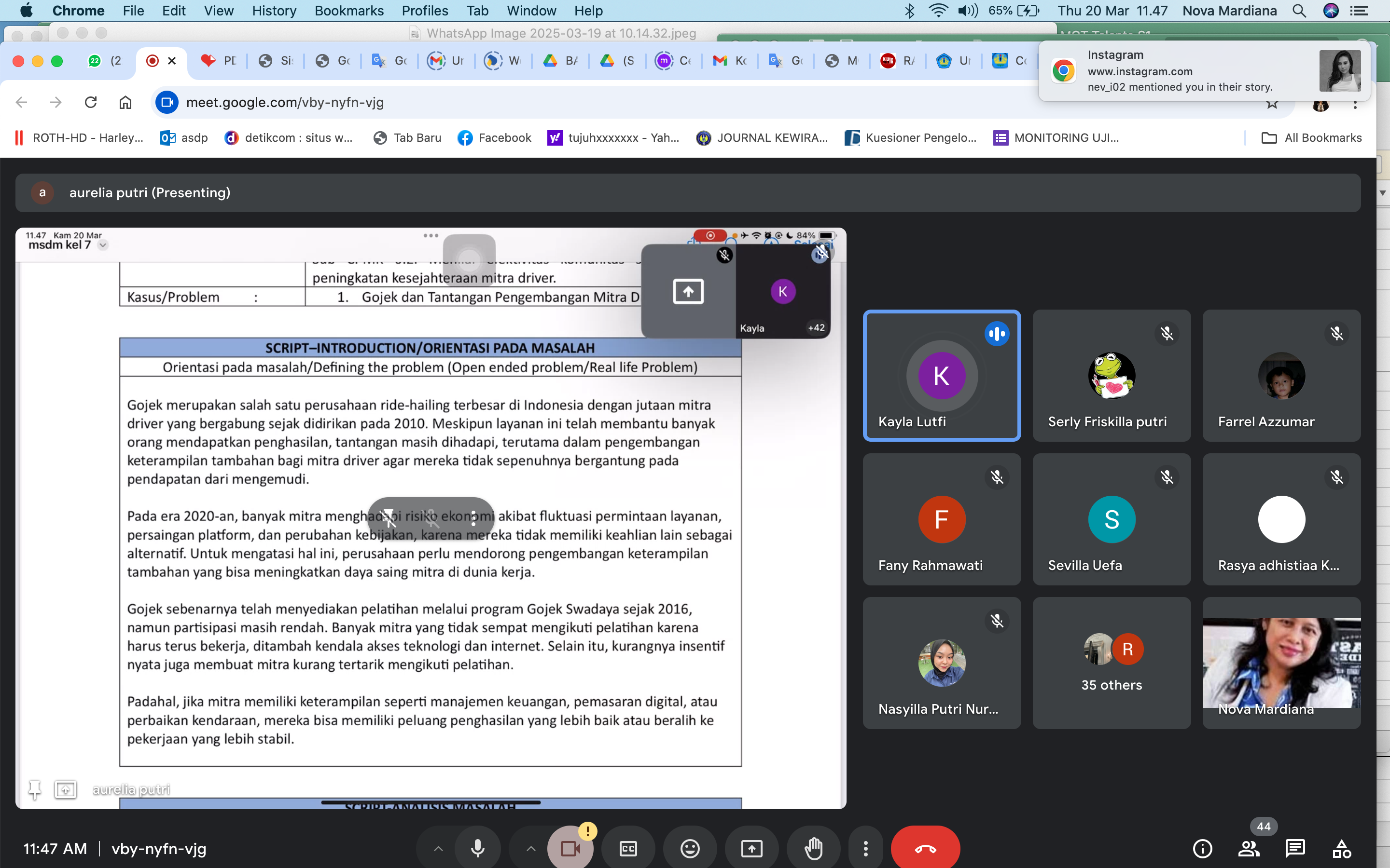 SESI 7; CASE BASED LEARNING
