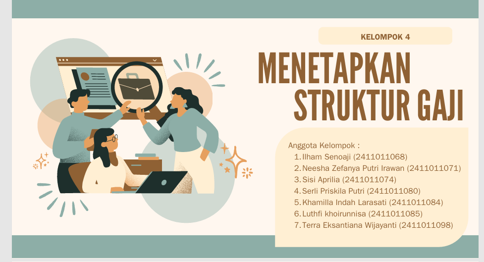 BAB 12. Menetapkan Struktur Gaji
