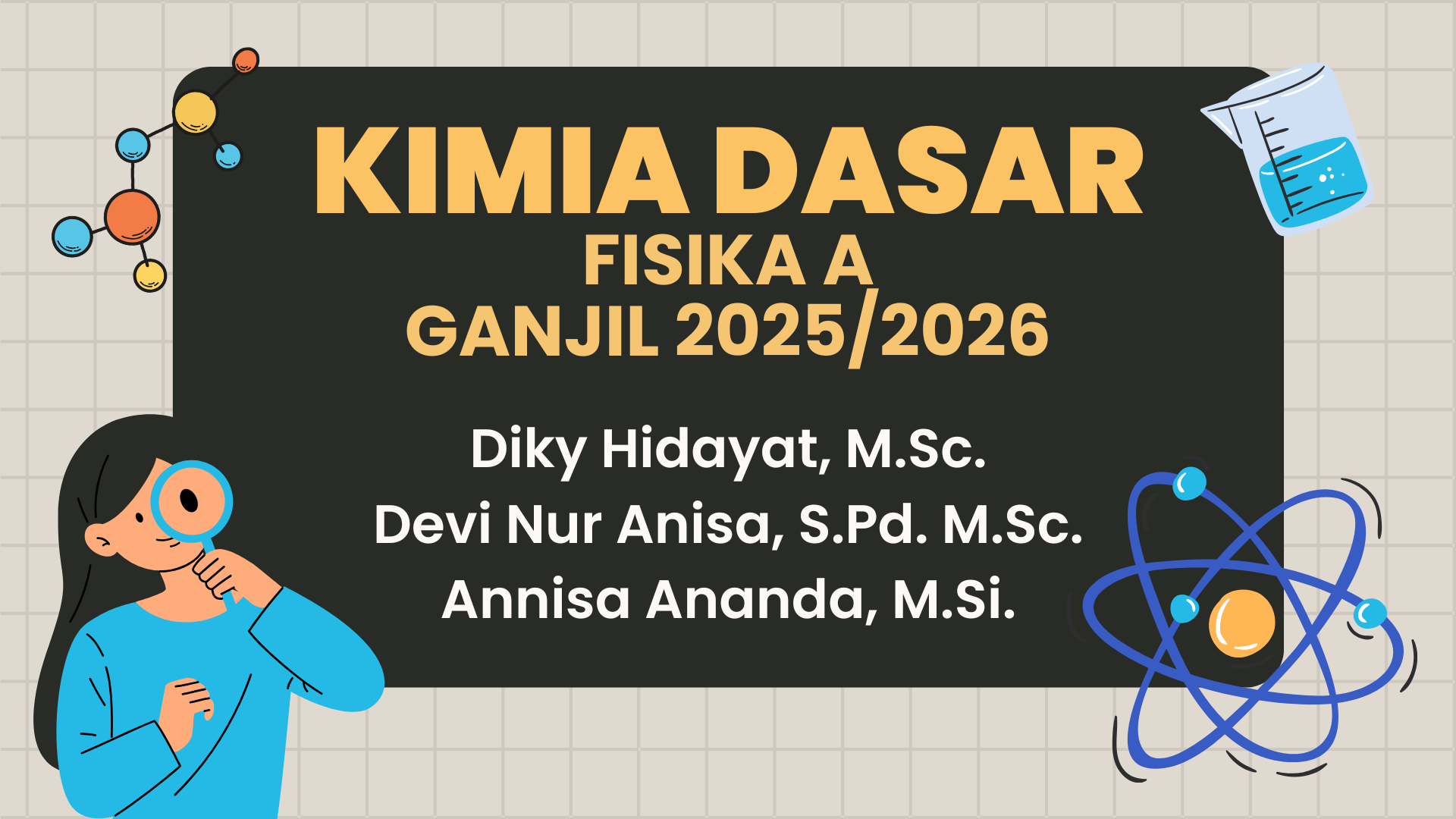 Kimia Dasar Fisika A Ganjil 2025/2026
