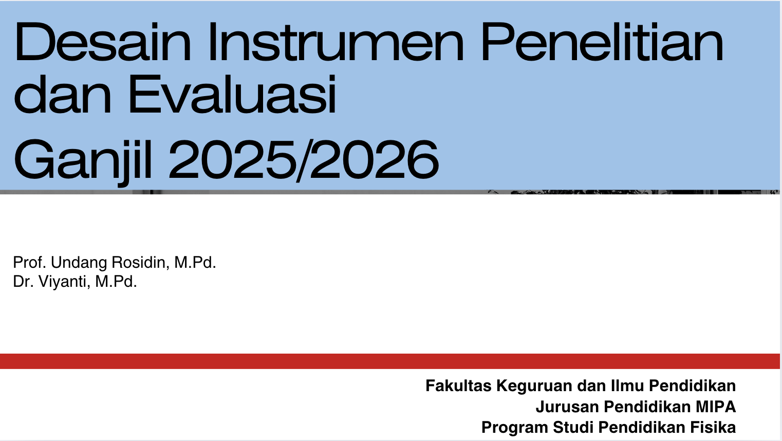 PSPF_Desain Instrumen Penelitian dan Evaluasi_ Ganjil 2025/2026