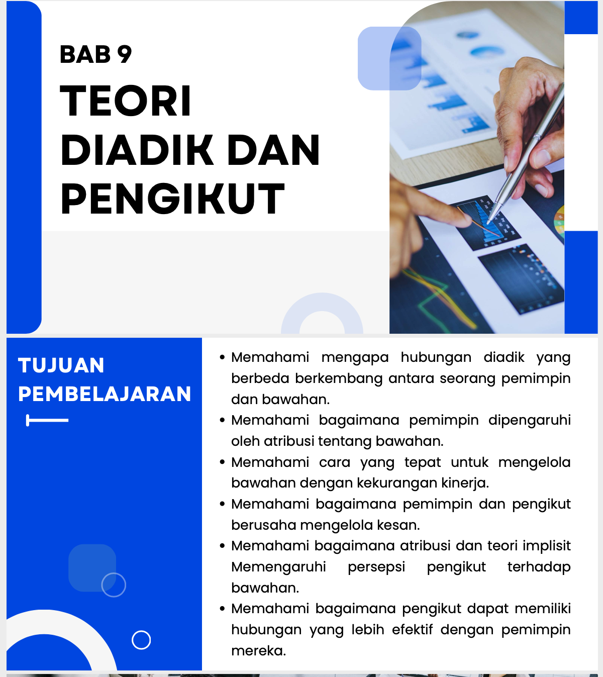 Bab 9: Teori Diadik dan Pengikut (Followership)
