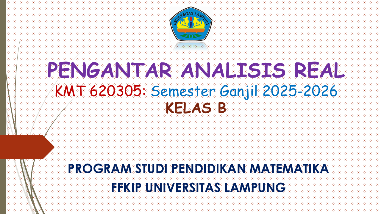 PENGANTAR ANALISIS REAL 23B