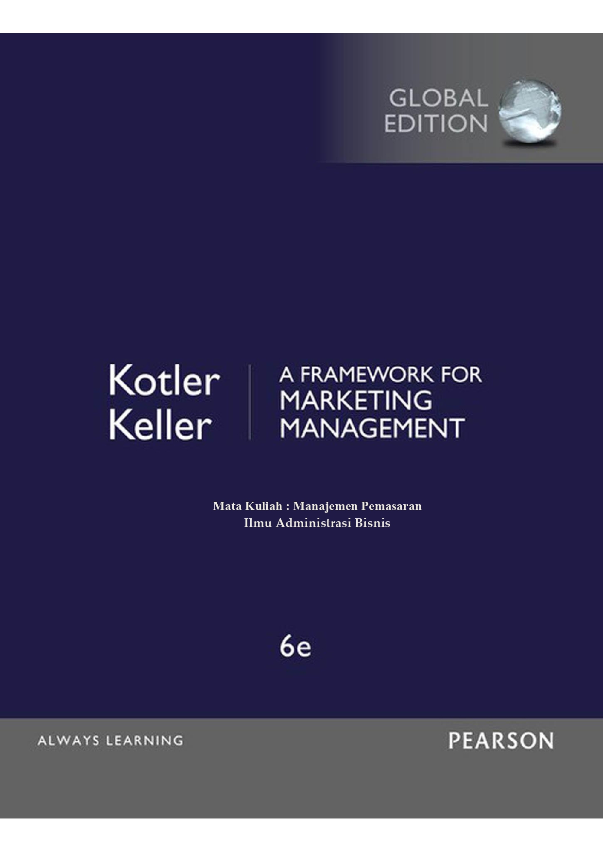 Manajemen Pemasaran Reg D