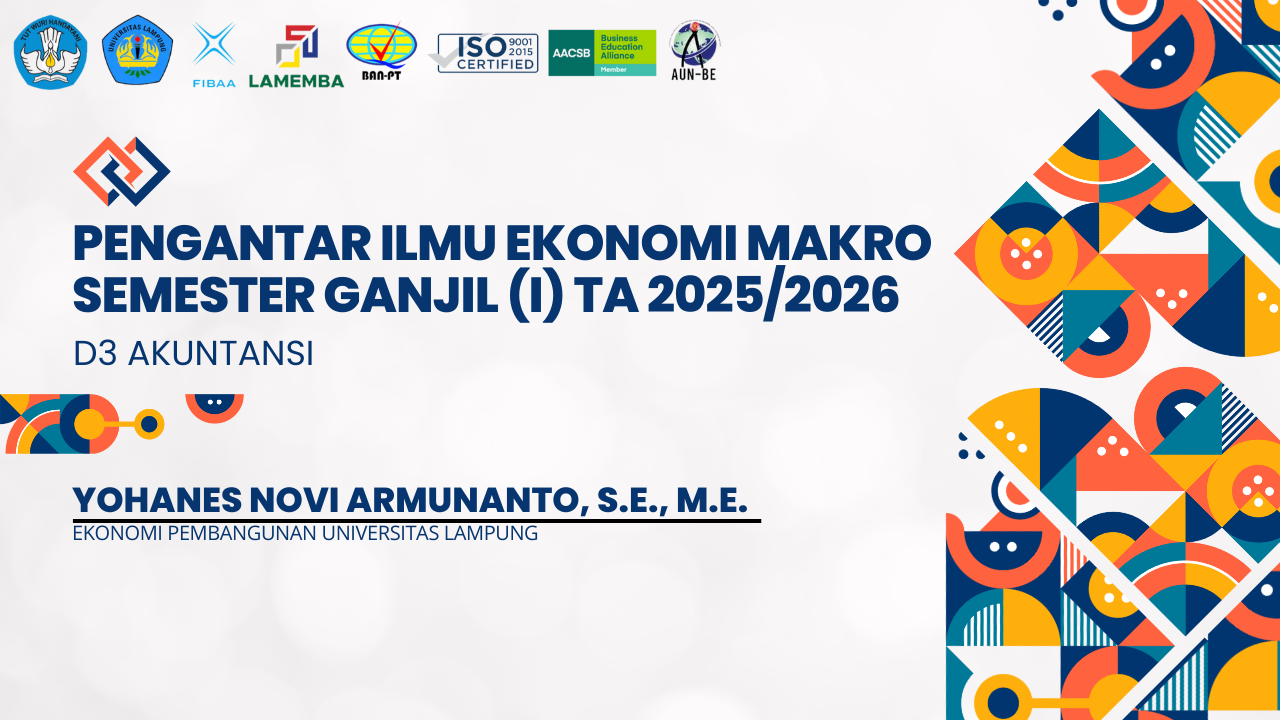 D3 Akuntansi_Pengantar Ilmu Ekonomi MAKRO  Semester Ganjil (I) TA 2025/2026 