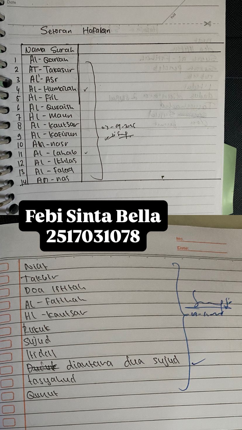 assalamualaikum pak itu tugas projek satu sya