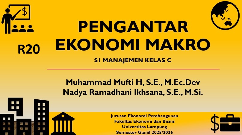 Pengantar Ilmu Ekonomi Makro S1 Manajemen R20 Ganjil 2025/2026
