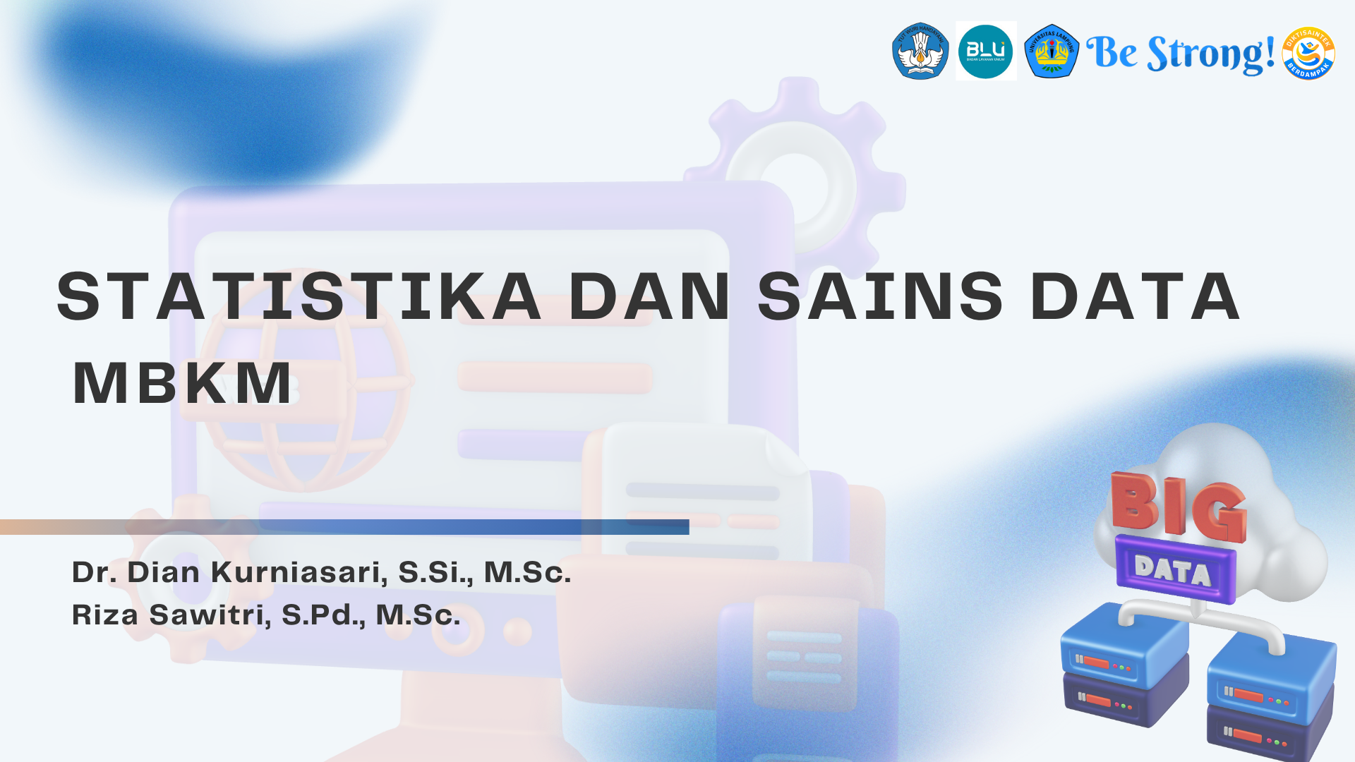 [GENAP 2025-2026] STATISTIKA DAN SAINS DATA MBKM