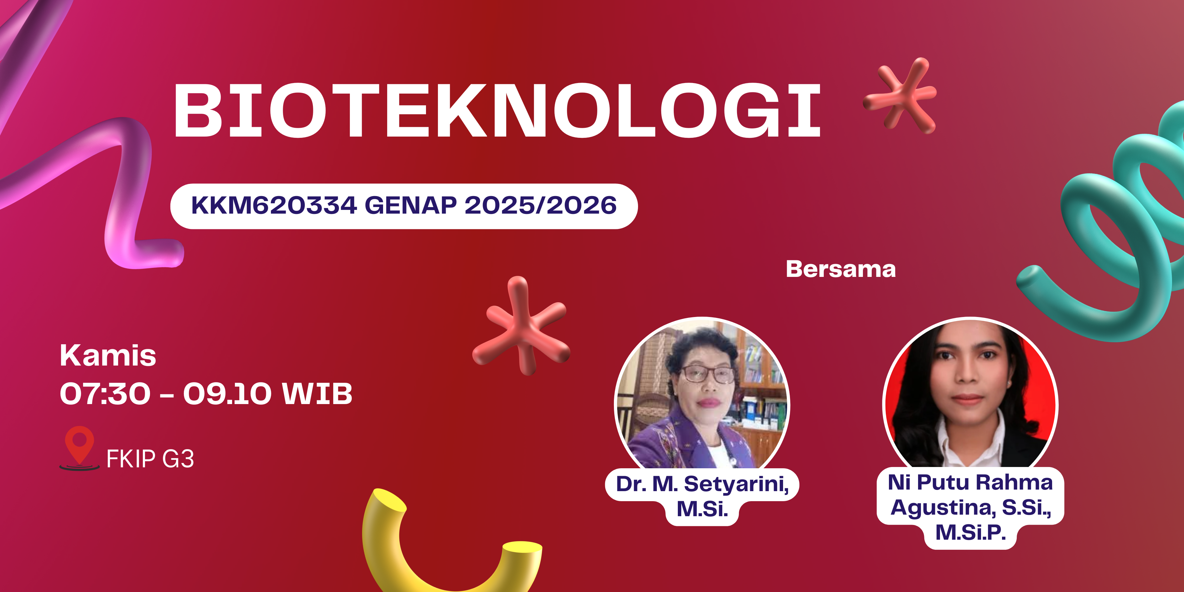 BIOTEKNOLOGI GENAP 2025/2026
