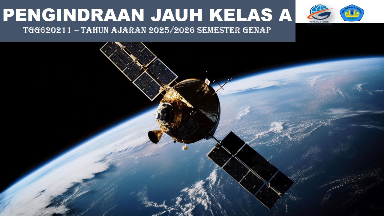 TGG Pengindraan Jauh kls A 2025/2026 Genap