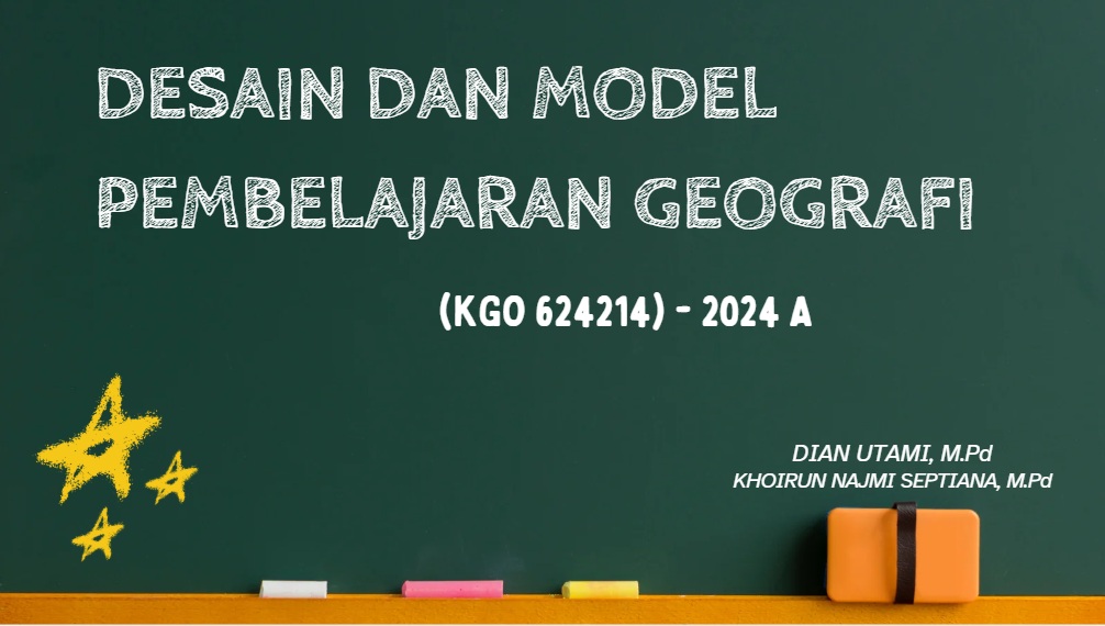 PSPG_Desain dan Model Pembelajaran Geografi_Kelas A_Genap_2025/2026