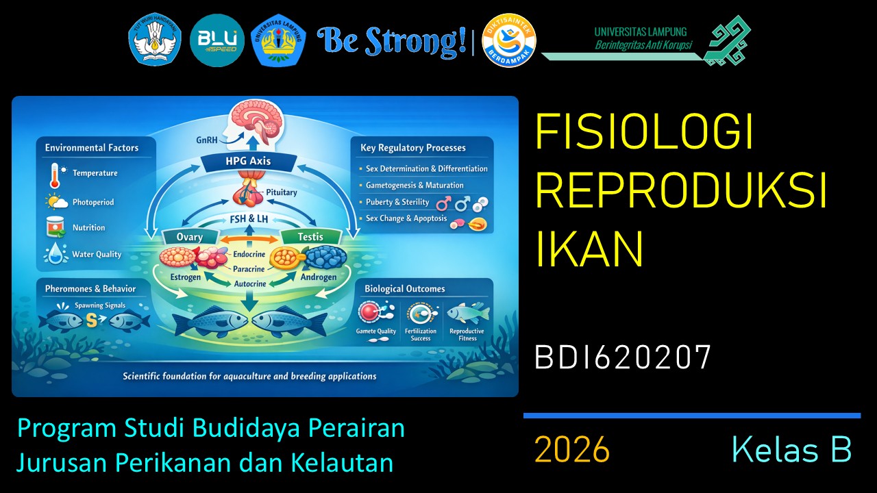 Fisiologi Reproduksi Ikan BDI B Genap 2025/2026