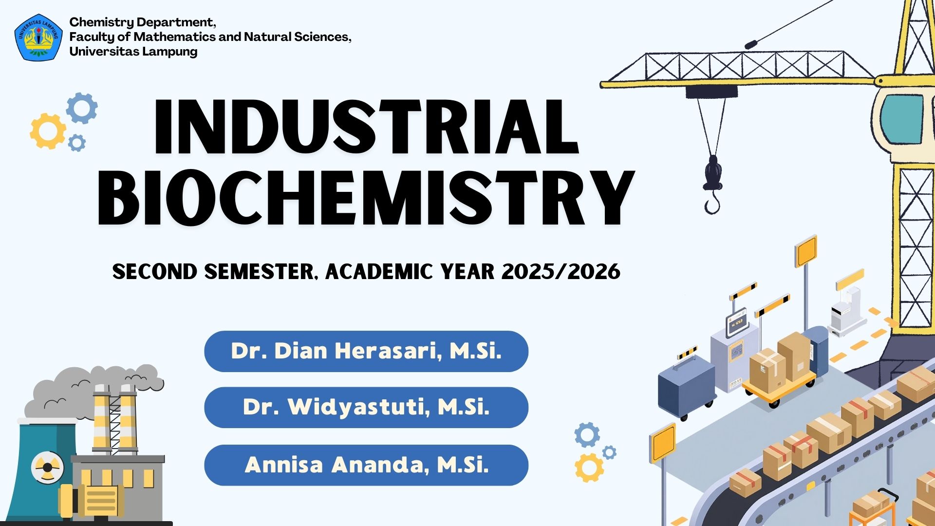Biokimia dalam Industri Genap 2025/2026
