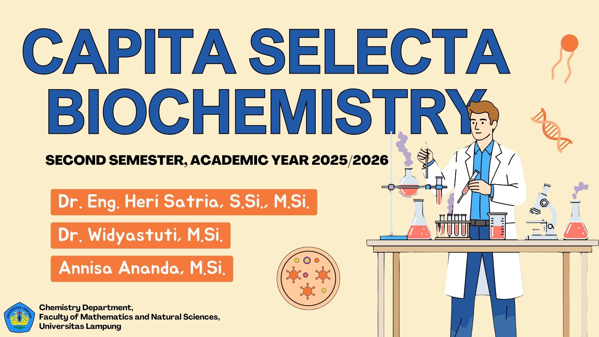 Kapita Selekta Biokimia Genap 25/26