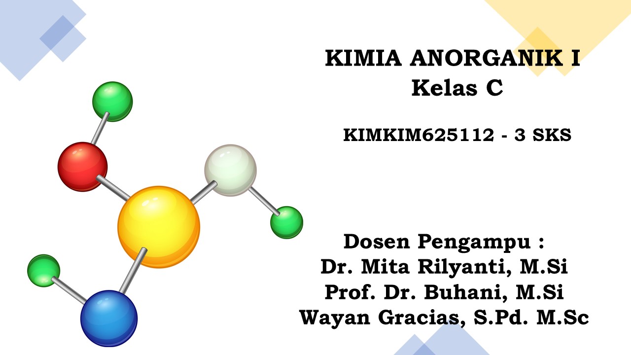 S1-Kimia_Kimia Anorganik 1 Kelas C_Genap 2025/2026