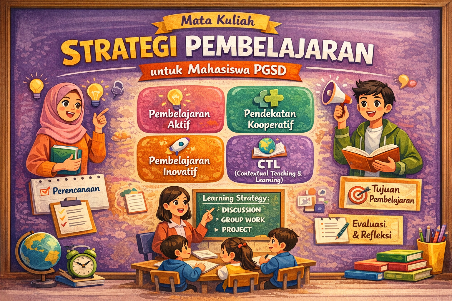 KPD625203 - Strategi Pembelajaran ( 3 SKS ) 2 H