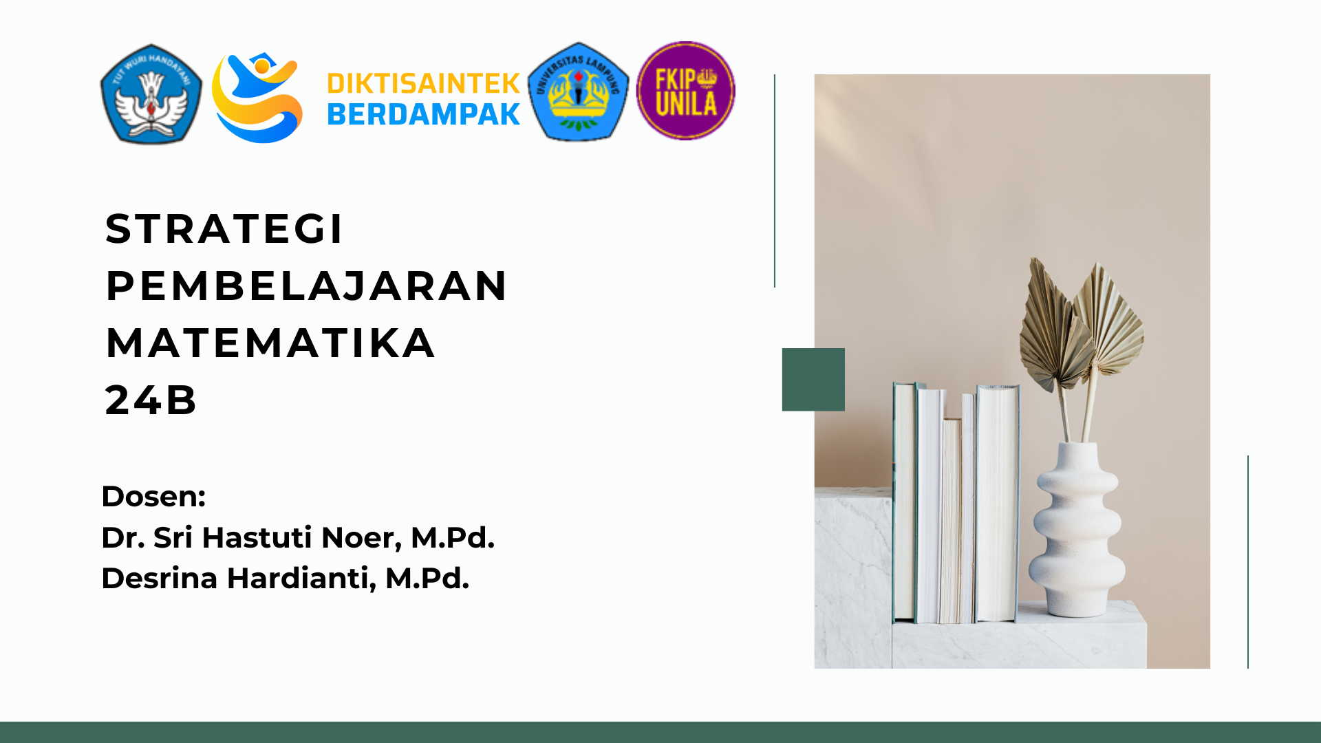 PSPM_Strategi Pembelajaran Matematika_Kelas 24B_Genap_2025/2026 