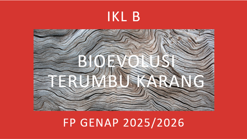 IKL B-BIOEVOLUSI TERUMBU KARANG