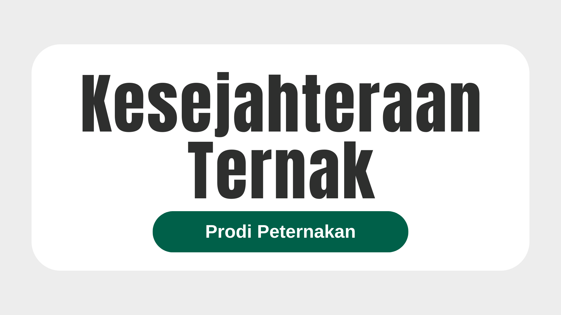 PS PTK KESEJAHTERAAN TERNAK GENAP 2025-2026