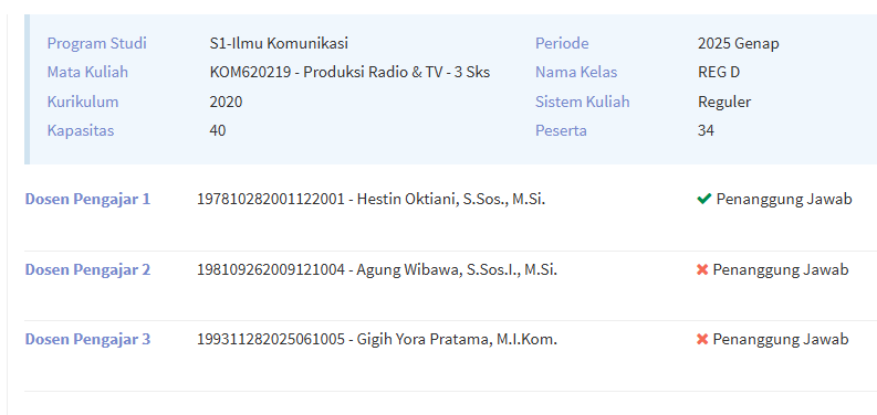 [KOM GENAP 2025] PRODUKSI RADIO &amp; TV - REG D