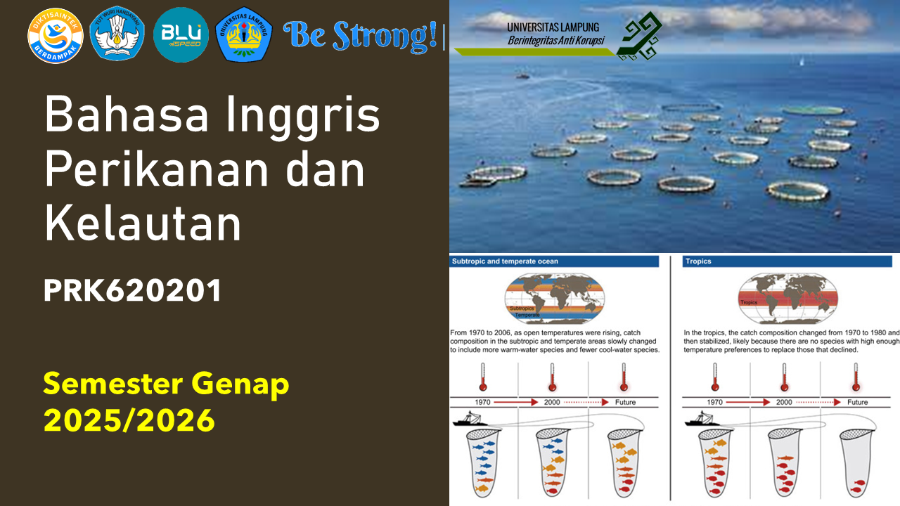 English for Fisheries and Marine Science BDI Genap 2025/2026