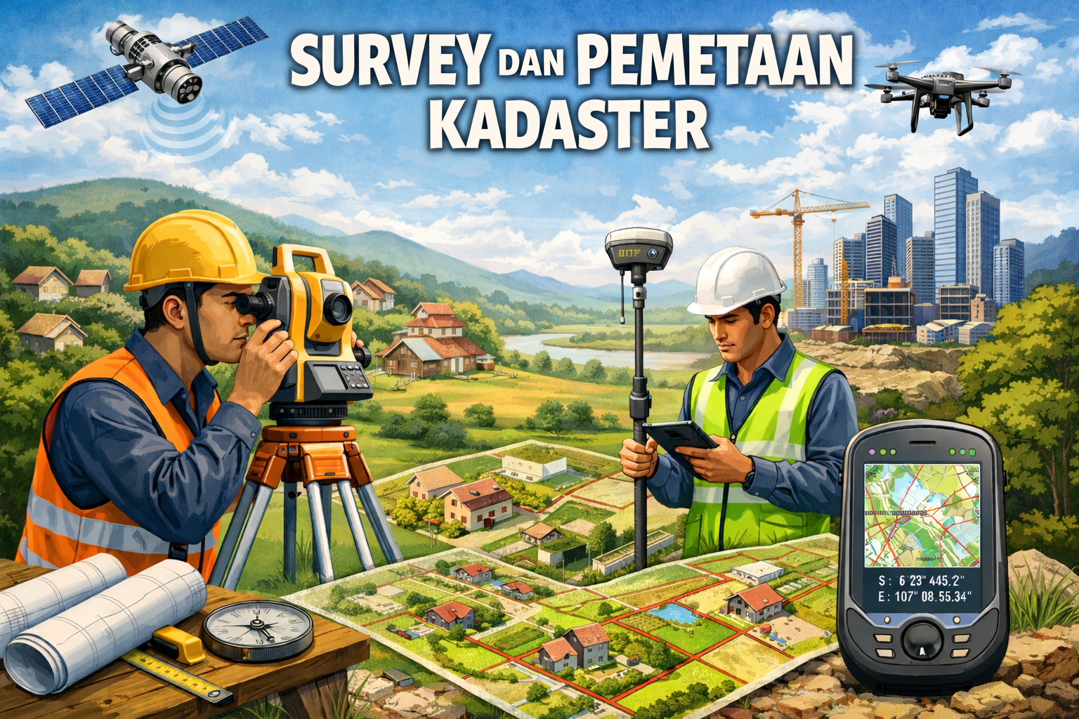 SURVEI DAN PEMETAAN KADASTER TSP TA 2025/2026 
