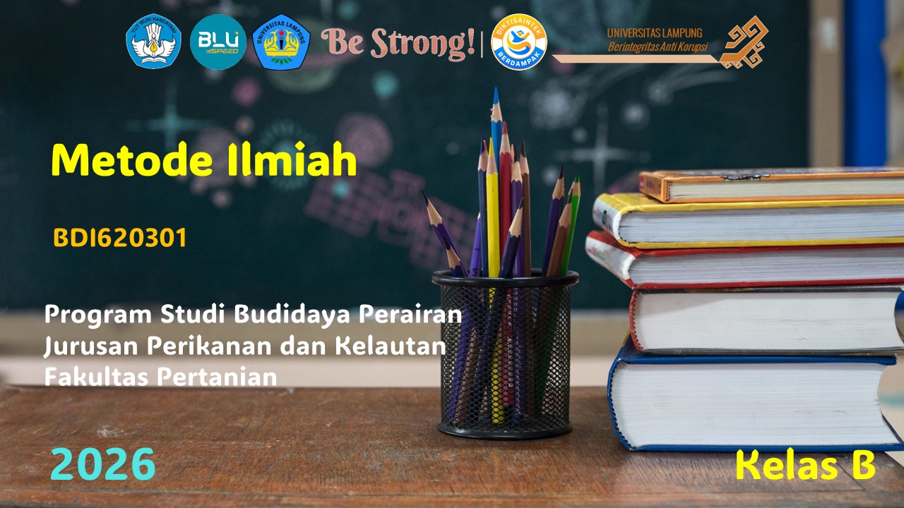 Metode Ilmiah PSBDI Semester Genap 2025/2026
