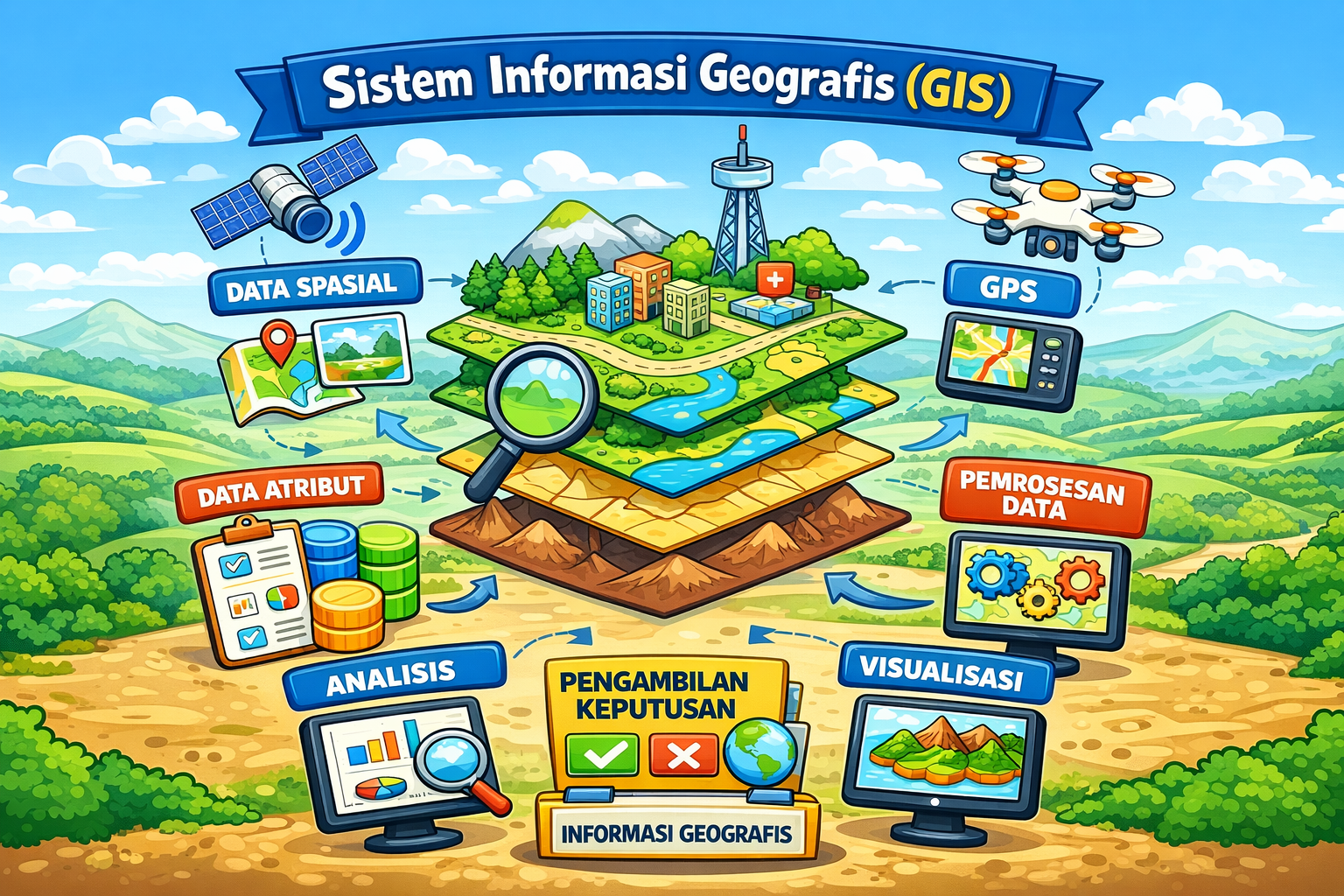 SISTEM INFORMASI GEOGRAFIS KELAS C TA GENAP 2025/2026