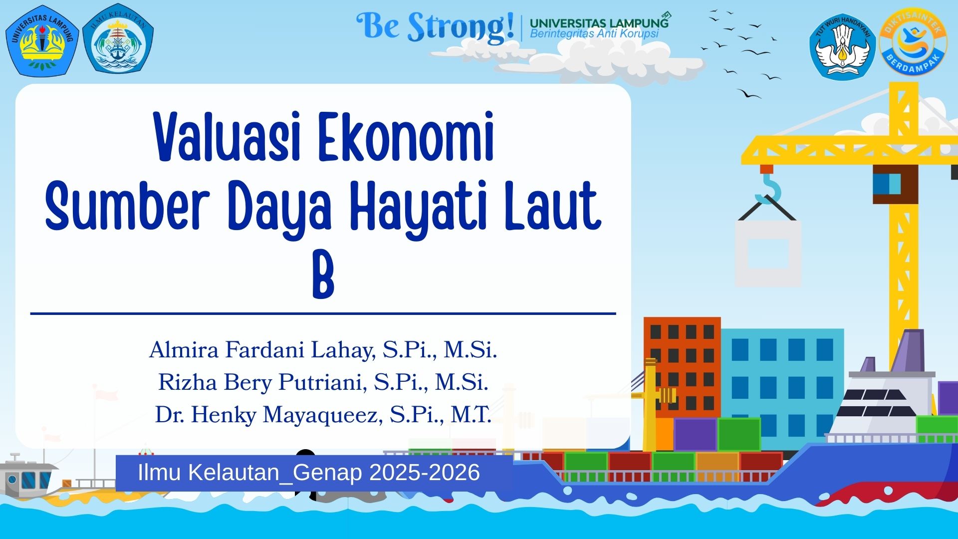 IKL B_Valuasi Ekonomi SDH Laut