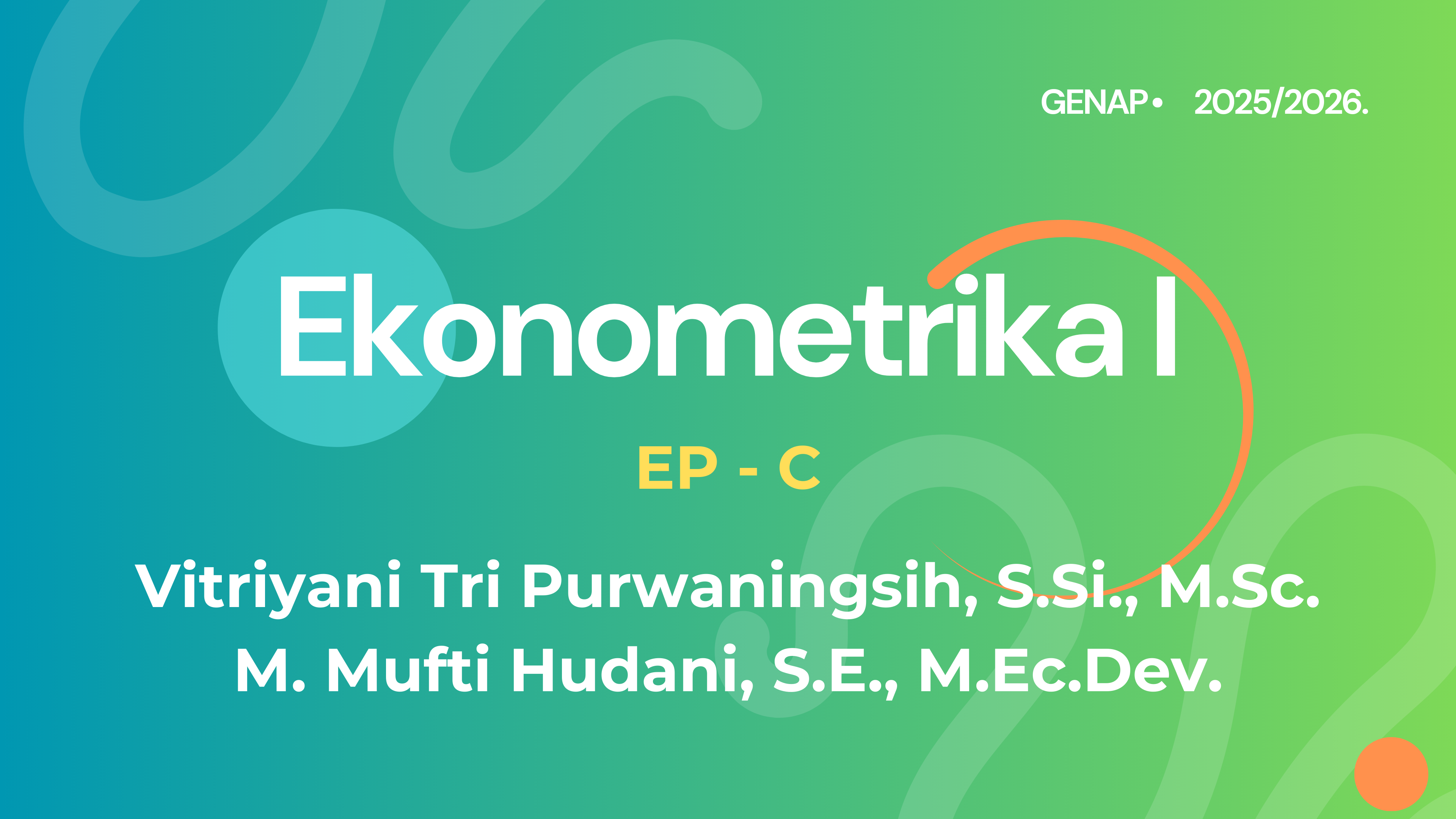 Ekonometrika I