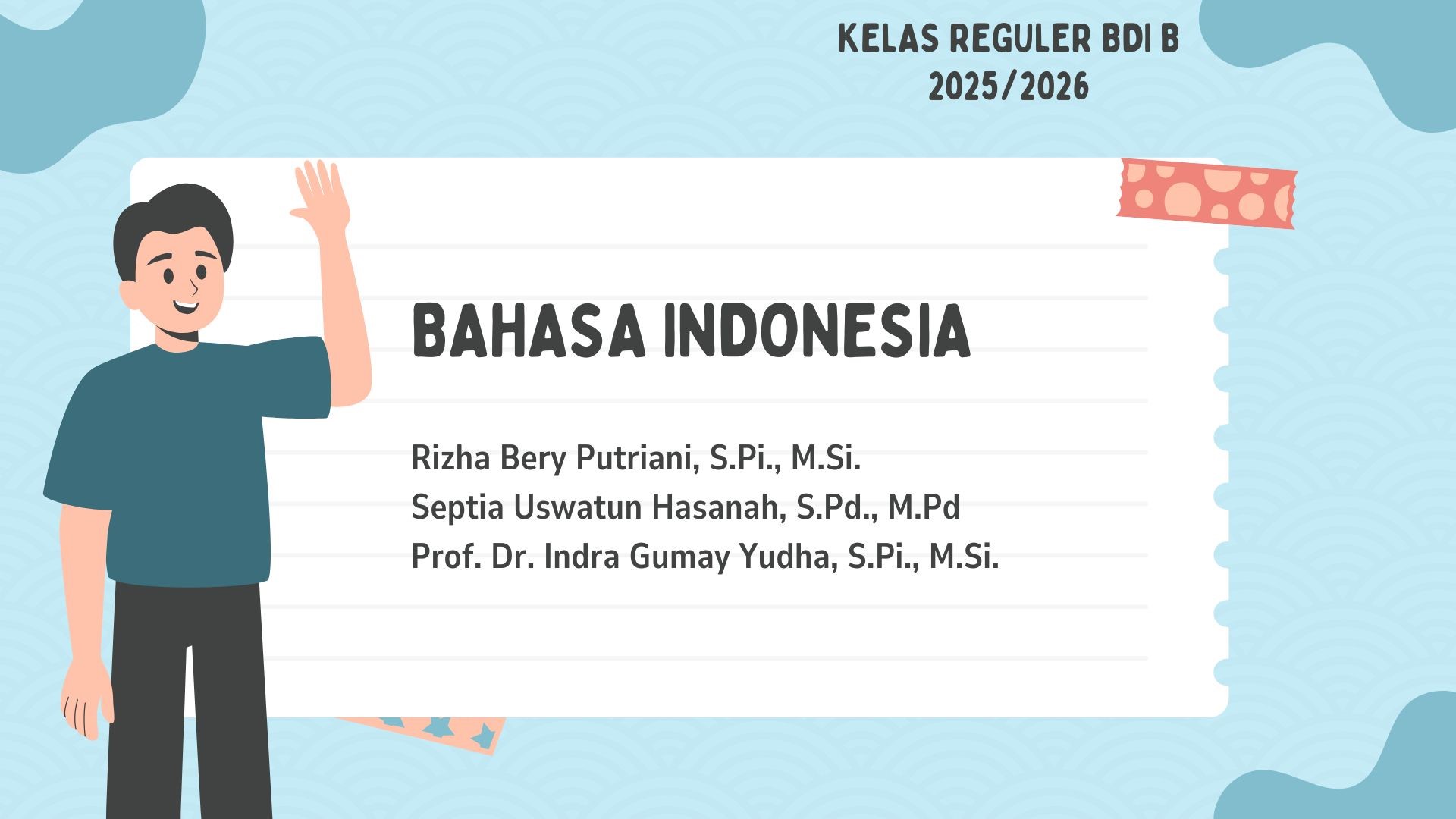 Bahasa Indonesia BDI B