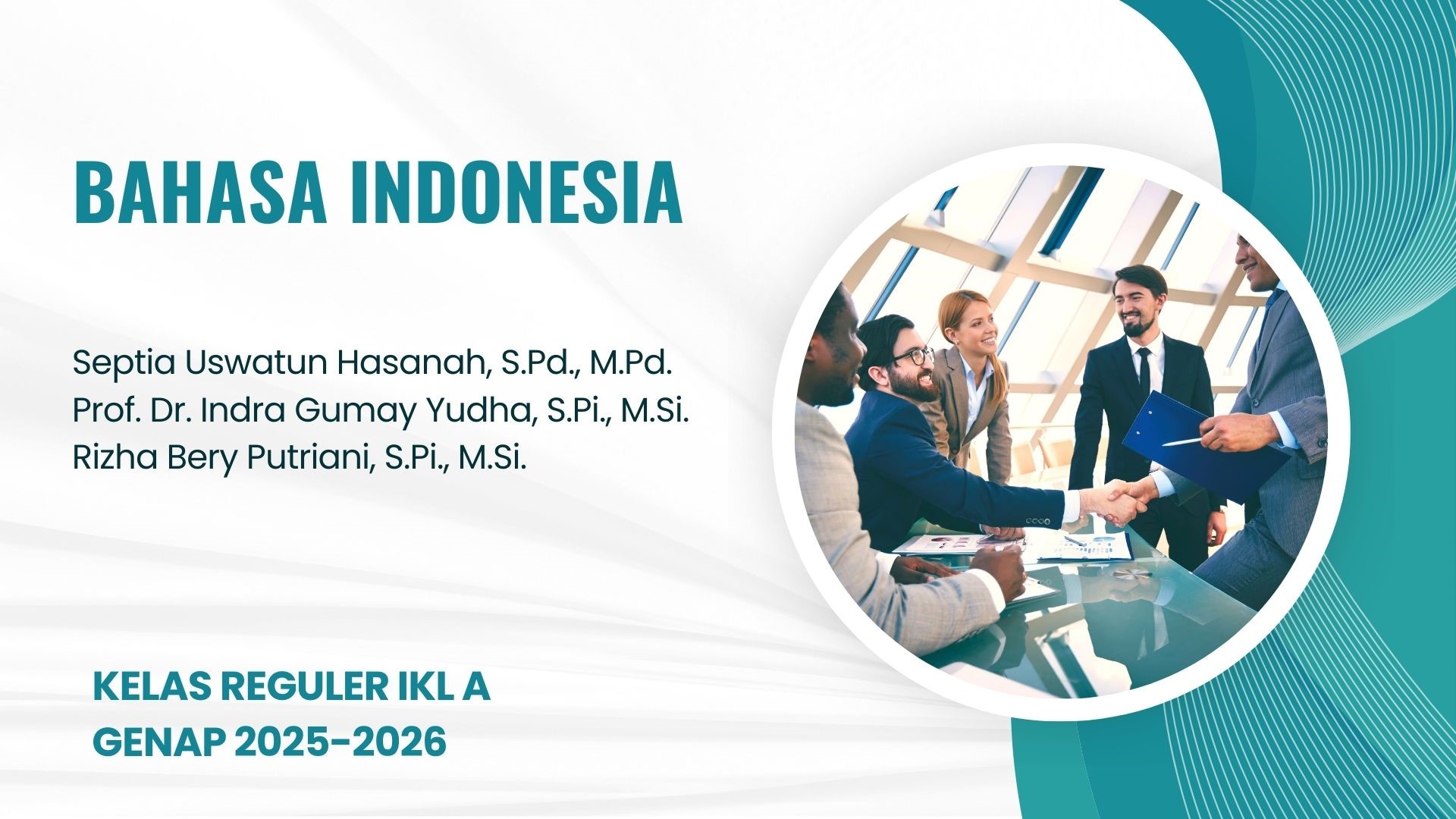 Bahasa Indonesia IKL A