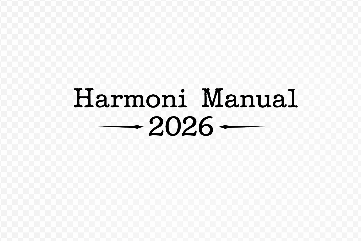 harmoni manual