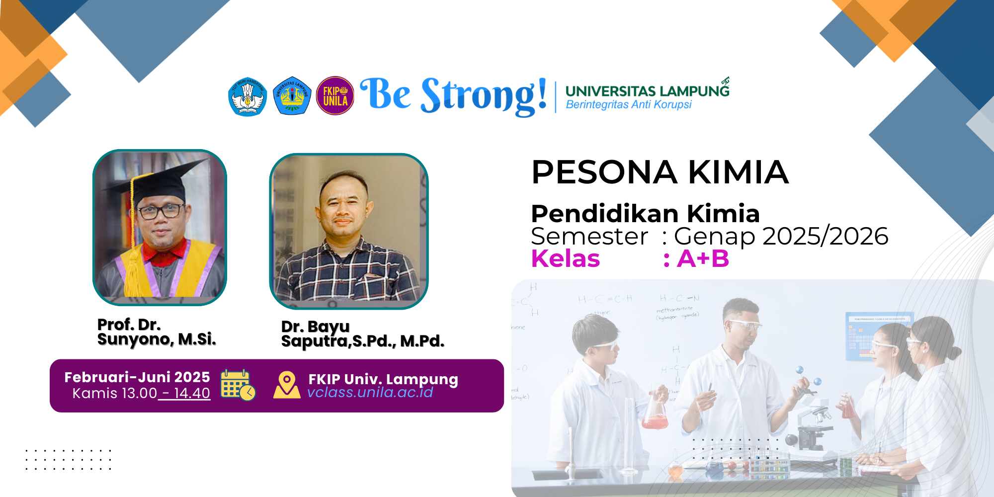 Pesona Kimia Genap 2025 -2026