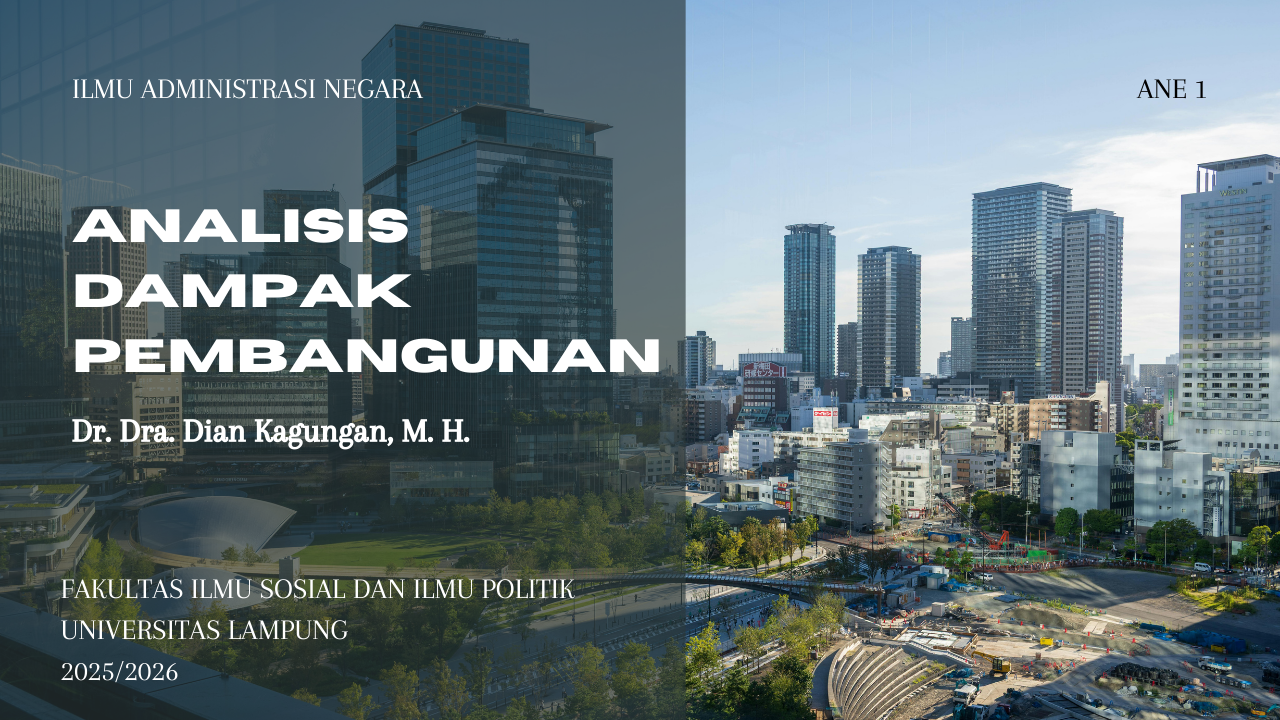 Analisis Dampak Pembangunan (ANE 1)