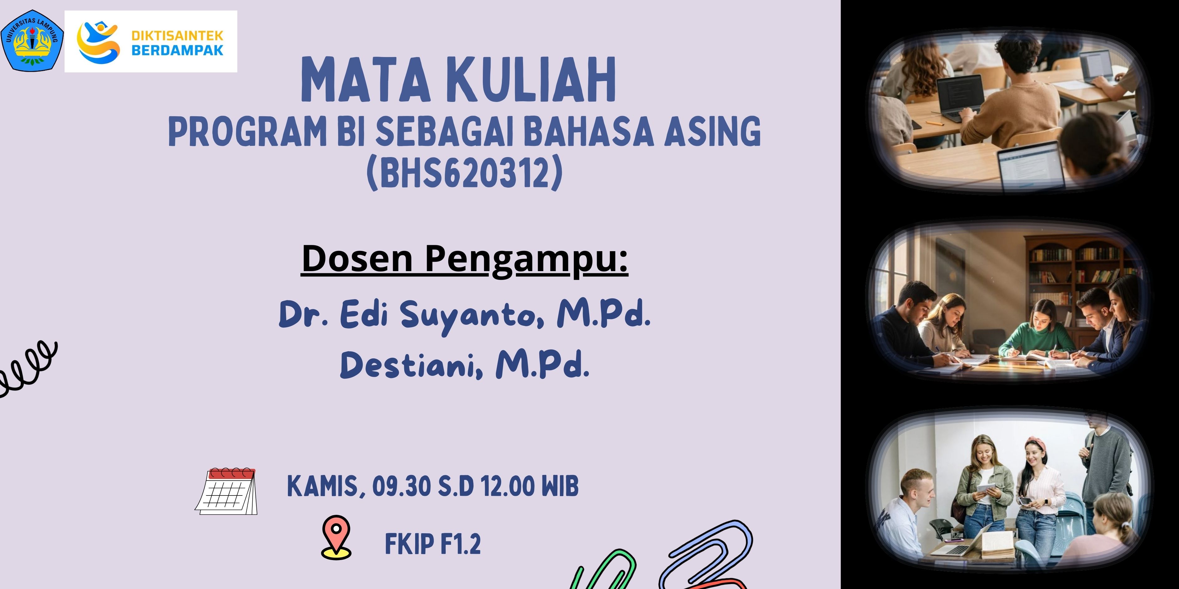 FKIP PBSI 6AB-PROGRAM BI SEBAGAI BAHASA ASING-GENAP 2025/2026