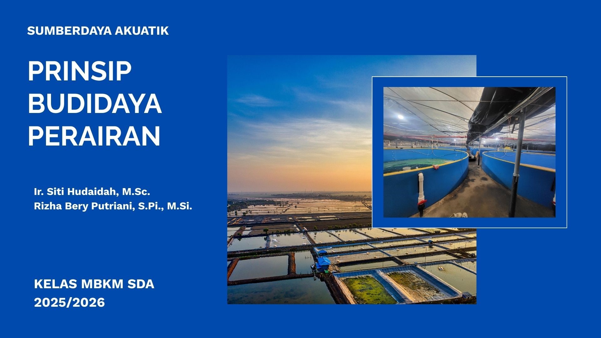 Prinsip Budidaya Perairan MBKM SDA 25-26