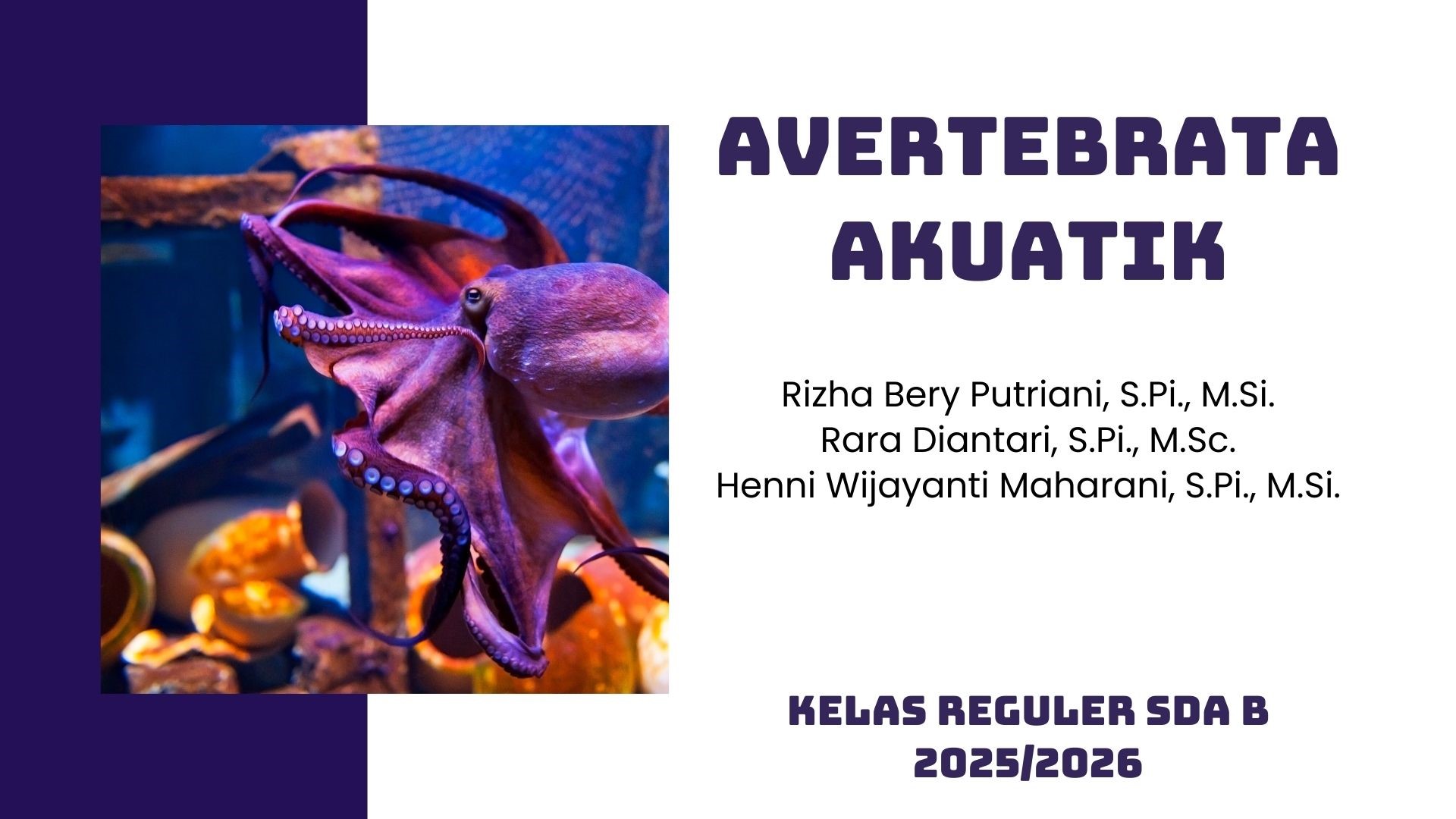 Avertebrata Akuatik SDA B 