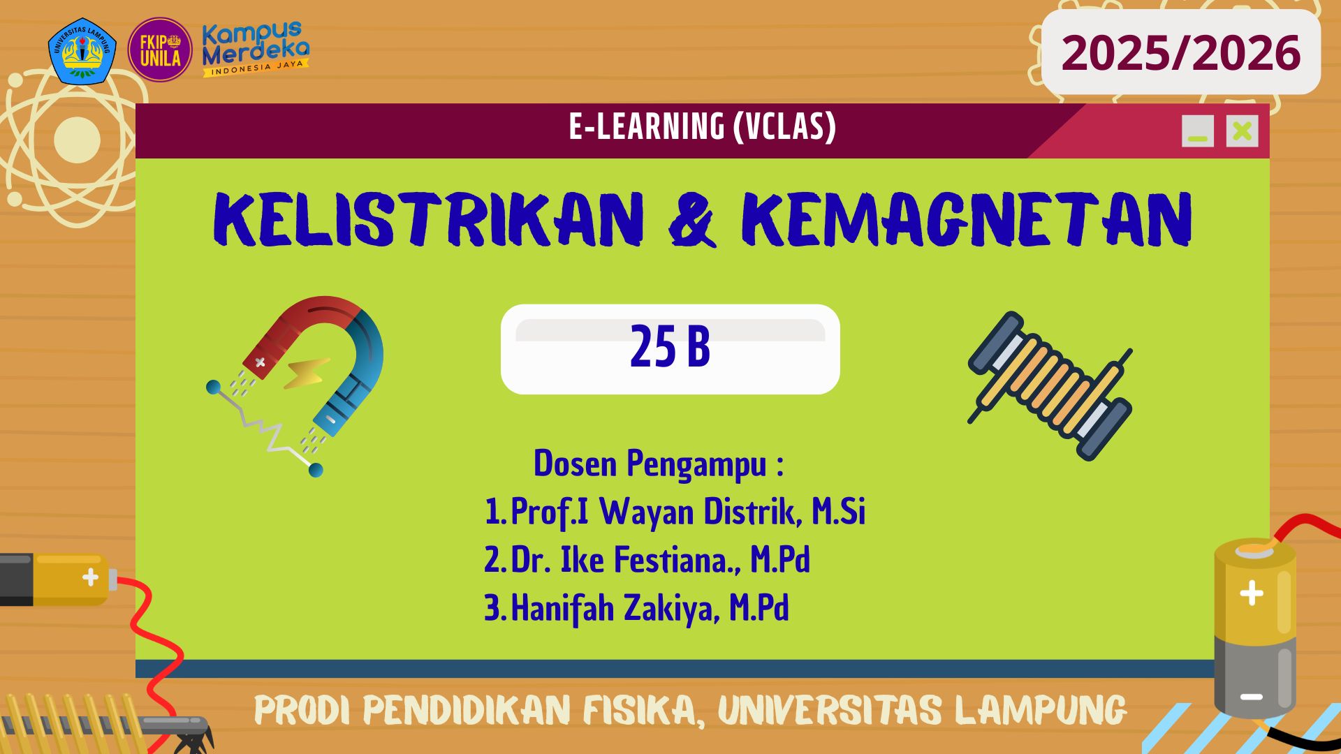 KELISTRIKAN DAN KEMAGNETAN 24 B