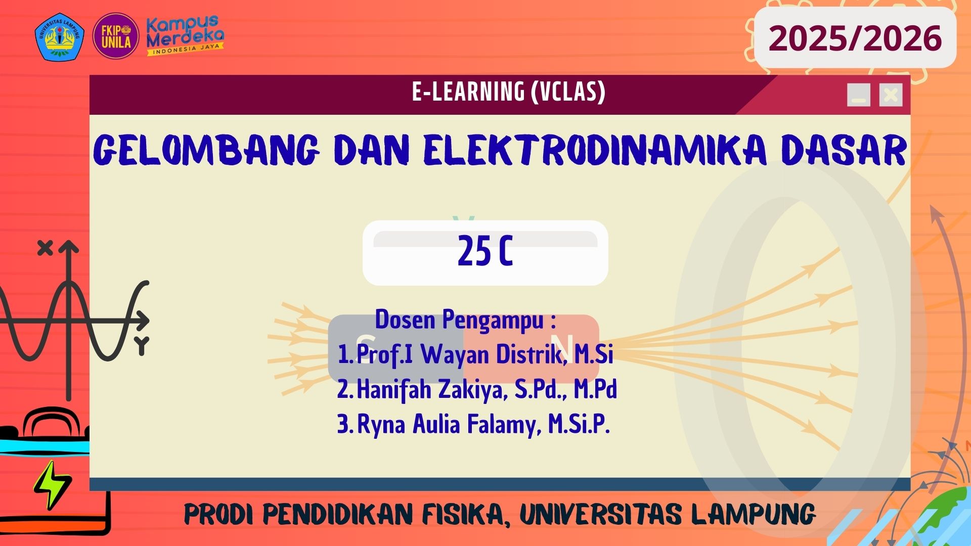 Gelombang dan Elektrodinamika Dasar (C) 25