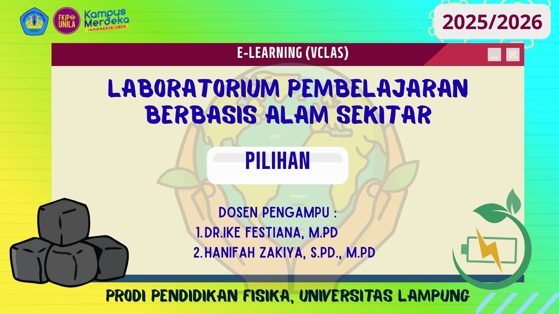 Laboratorium Pembelajaran Berbasis Alam Sekitar 