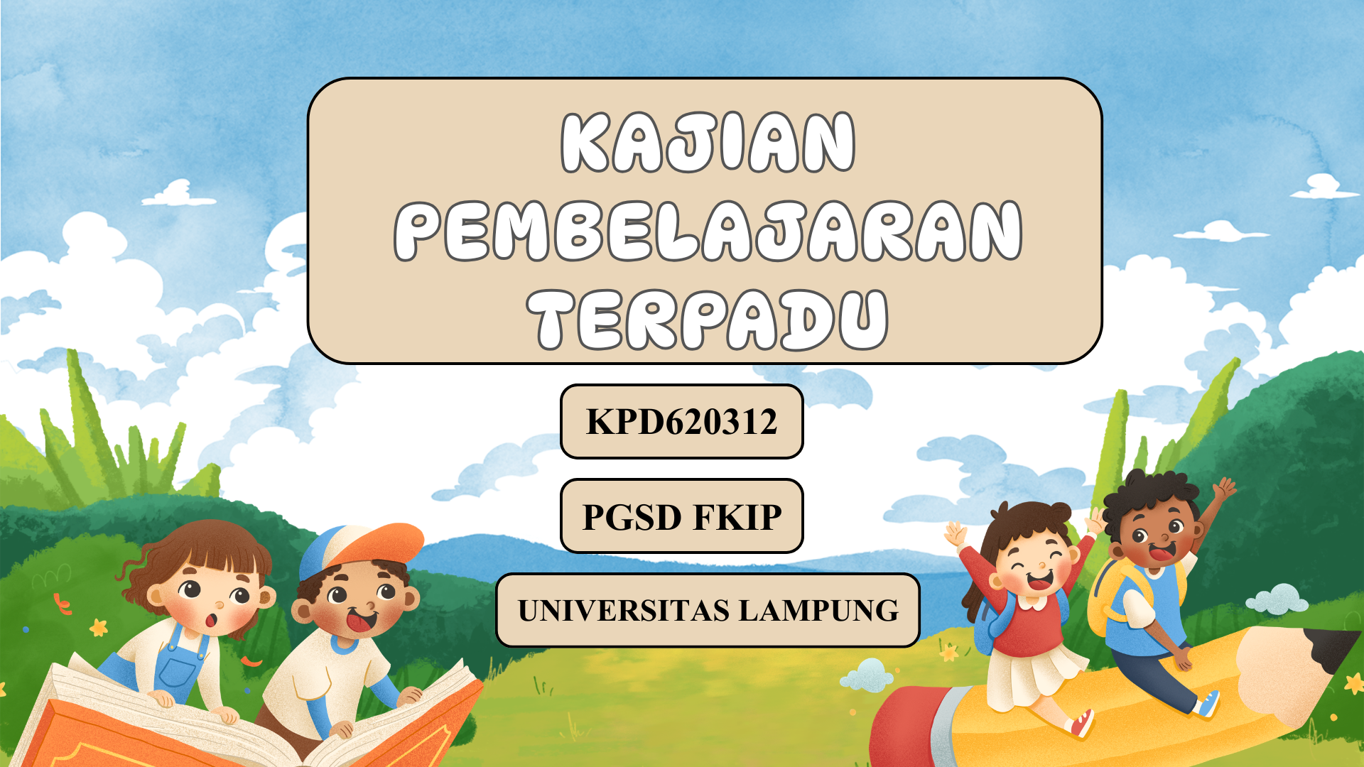 KAJIAN PEMBELAJARAN TERPADU_PGSD_6D_GENAP 2025/2026